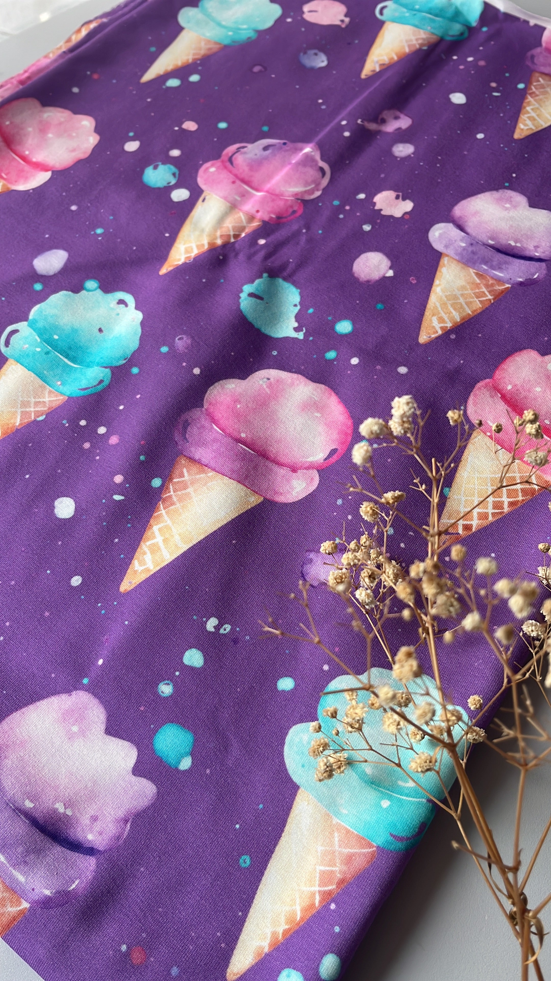 Lila Eis Dauervorbestellung